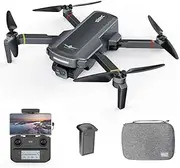 F5S Pro Drone with 4K Camera, 3km Image Transmission Distance, 2 Axis Gimbal + EIS, Intelligent Return GPS, Professional RC Drone 1 Battery