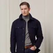 Ralph Lauren Purple Label *Brand NEW! $1999* Watson Quilted Wool Jacket Medium