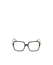 Square frame flat mirror 53 White