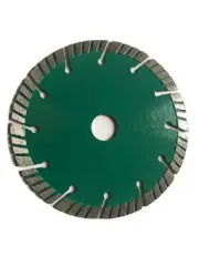 2 Pack! 6 Inch Segmented Turbo Diamond Saw Blade For Wet/Dry Fast Stone Cutting