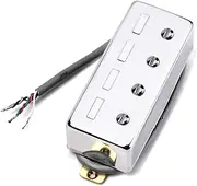 Abaodam 4 Core Wire Copper Cover Humbucker Pickup for 4 String Bass Cable Screws