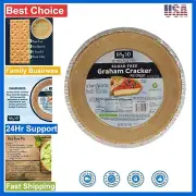 Versatile Sugar-Free Graham Cracker Pie Crusts - 6 Ounce Pack for Any Filling