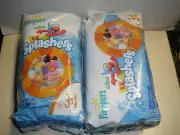 Lot 2 Packs Swim Diapers Sz 3-4 12 Count Pampers Splashers Elmo Unisex (O55)
