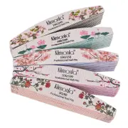 5Pcs Flower Nail Files Sanding Buffer 80-240 Grit Professional Manicure Pedicure