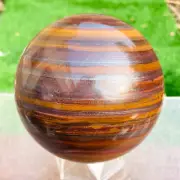 1776g Large Natural Colorful Tiger Eye Sphere Crystal Ball Chakra Energy Healing