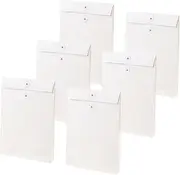 Sewroro Document Carrier Bag File Holder 6 Pcs A4 Paper Portfolio Stylish Business Storage Case