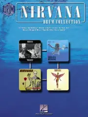 Nirvana Drum Collection Sheet Music Lyrics Dave Grohl 17 Hit Rock Songs Book