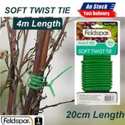 1pce Garden Soft Twist Tie-4MT- Green