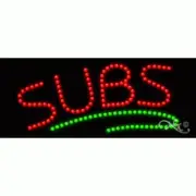 BRAND NEW “SUBS" 27x11 UNDERLINE SOLID/ANIMATED LED SIGN W/CUSTOM OPTIONS 21479