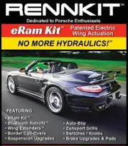 RENNKIT™ 4" SuperFast eRam Kit™ Electric Wing Kit for Porsche 997 Turbo (for: Porsche)