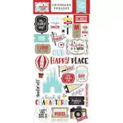 Echo Park ~ A MAGICAL PLACE ~ Chipboard Phrases