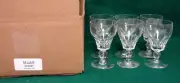 Stuart DORSET Sherry Glasses, Tall SET OF SIX More Items Available MINT IN BOX