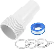 Alasum 1Set Pool Pump Adapter Hose Connector for Swimming Pools Easy Installation Durable Compatible with Various Applications for Home and Industrial Use