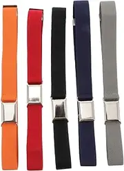 [LIFKOME] Buckle Design Boys and Girls Elastic Waist Band Stretch Waist Band for Boys and Girls
