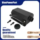 Black Universal 2L Aluminum Coolant Radiator Overflow Recovery Water Tank Bottle