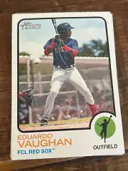 8x Lot EDUARDO VAUGHAN 2022 Topps Heritage Minor League RC #179