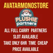 1x Slot Plushie Partners Event Time -6hr (Monop_oly Go Stickers) Full Carry