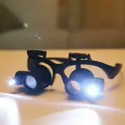 Head-Mounted Glasses Magnifying Glass 20X Electronic Components Jewelry