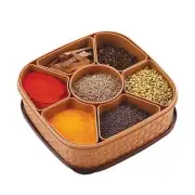 Simple Stylish Spices Box with 7 Spices Container for Kitchen Storage