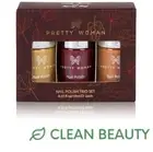 PRETTY WOMAN Nail Polish Fall Trio Set & Bonus Top Coat - New In Box!