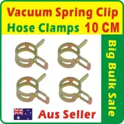 10 x 10mm 13/32" Vacuum Spring Clip Hose Clamps Aus Seller