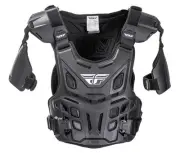 Fly Racing 36-16055 Revel Offroad CE Rated Roost OSFM Black
