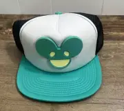 Deadmau5 Neff Originals 3 Color Snapback Cap NWT Teal Trucker Hat