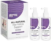 Stemz Hair Follicle Support for Women - Hair Follicle Stimulator - All-Natural Alternative to Minoxidil and Hair Growth Oil - Natural Peptides to Support Hair Growth - Delivers Results in 90 Days