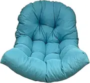 Hanging Egg Chair Cushion Chair Seat Cushion Garden Chair Mat Swinging Chair Pad for Lawn, Blue