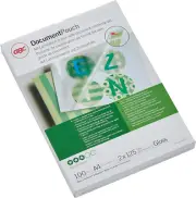 41623 Laminating Pouch,A4 125 Micron PK100