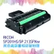 【SQ TONER 】RICOH SP201HS/SP 213SFNw黑色相容碳粉匣