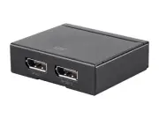 Monoprice 1x2 DisplayPort Splitter | 4K@60Hz, 21.6Gbps, Multi-Stream Transport