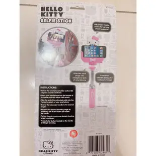 Hello kitty Selfie stick  KT4615  3.5mm自拍棒