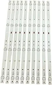 LVNVNZBZDA 10 PCS/Set LED Backlight Strip for CTV5035 Smart Curved CTV5035SMART E49DU1000 JS-D-JP4910-041EC(60517)