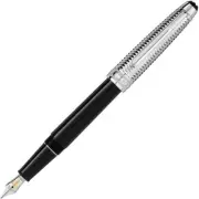 Montblanc Meisterstück Doué Geometry Classique Fountain Pen M Nib, 118078 132501
