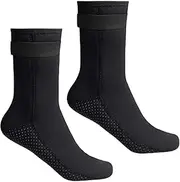 Perfeclan Neoprene Diving Socks Beach Boot Shoes Adult Nonslip with Adjustment Strap Water Socks Wetsuit Socks Swimming Socks