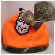 Hot Shot Reversible Realtree Edge Blaze Orange Adult Hunting Beanie Skull Hat