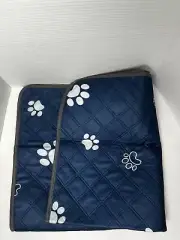 Reusable Puppy Pad 31 x 36 Inches Navy/white