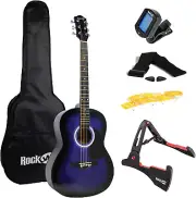 Acoustic Guitar Superkit Stand Bag Tuner Picks Plectrum Holder Spare Strings