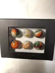 D.A.S. "dog days"marbles collectors set made by Master maker Dave Mccullough