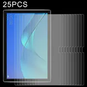 25-Pack Tempered Glass Film For Huawei Mediapad M5 10 Pro - 9H 2.5D Explosion-Proof