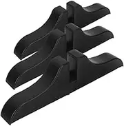TEHAUX 3pcs Folding Divider Base Bracket Artistic Screen Stand for Entryway Stability Easy Mobility Multipurpose Partition Holder