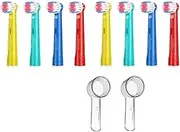 Compatible For Oral B Toothbrush Replacement Brush Head 8/16pcs Soft Bristles Compatible For Braun Electric Sensitive Brush Heads(10pcs)