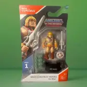 Mega Construx Heroes Series 1 Masters of the Universe He-Man Action Figure