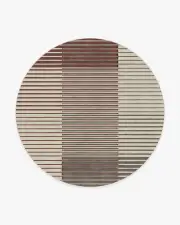 245' Round | Machine Washable Runner Rug | Kid & Pet Friendly | Indoor Rug | Gradasi Sumac Rug | Ruggable