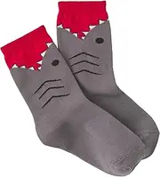 [K. Bell Socks] K. Bell Kids' Fun Conversation Starter Crew Socks-1 Pairs-Cool Casual Novelty Gifts