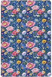 Unisex Fitted Baby Crib Sheets for Boys Girls Soft Baby Sheet Set for Cribs and Toddler Beds 39x27in Florals Peonies Pansy Amaryllis