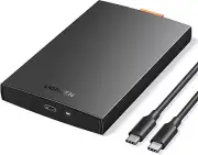 USB C Hard Drive Enclosure, USB 3.1 Gen 2 to SATA Adapter for 2.5" SSD/HDD