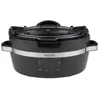 Crock-Pot Slow Cooker Electric 6 qt. Capacity Oval Thermoshield Digital Black