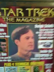 STAR TREK THE MAGAZINE FEBRUARY 2000 BY PARMOUNT PICTURES DWIGHT SCHULTZ TV